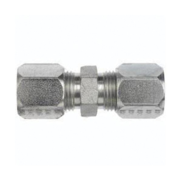 Flareless Bite Tube Union, Series: FLC2403, Fitting/Connector Type: Union, 1 Inch Nominal, Male Tube, Steel