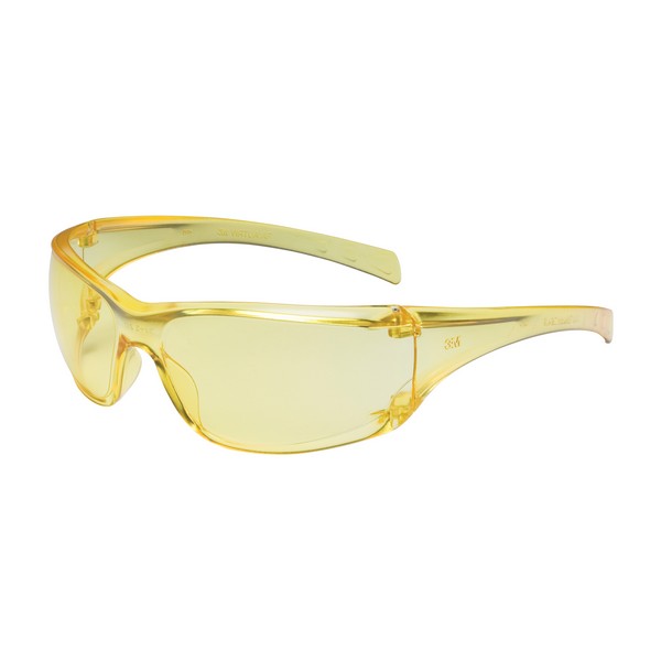 Protective Eyewear, Economy, Series: AP Series, Universal Size, Anti-Scratch Lens Coating, Amber Lens, Frameless, Plastic Frame, Polycarbonate Lens, Yes % UV Protection, Contoured Temple, Specifications Met: ANSI Z87.1-2015, CSA Z94.3