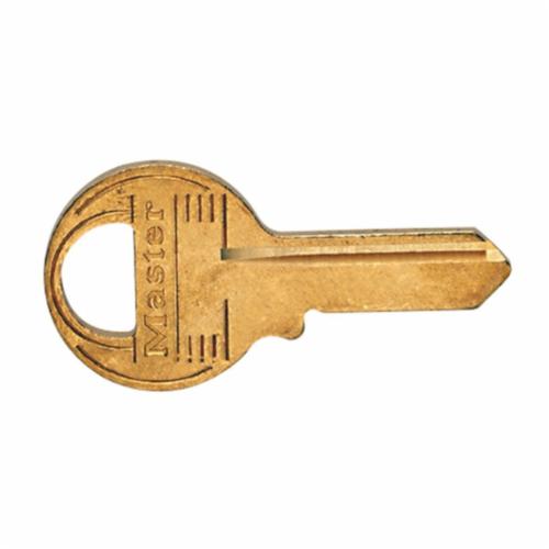 Cut Key, Brass, For Use With: 5, 1, 11, 6, 4, 2, 3, 35, 475, 40, 39, 36, 430, 1317, 443, 43 and 37 Locks