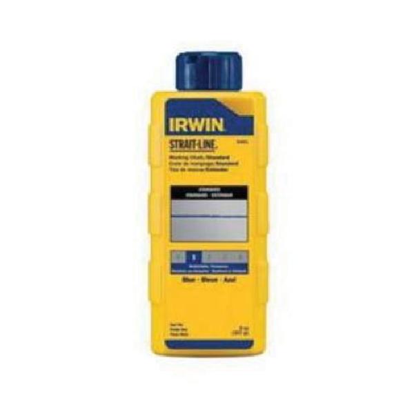 Marking Chalk, Standard, Blue, 4 oz, Bottle, Odorless
