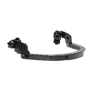 Face Shield Bracket, For Use With: Dynamic Cap Mounted Ear Muffs, Specifications: Universal Visor Pattern, Specifications Met: ANSI Z87.1-2015, Plastic, Black