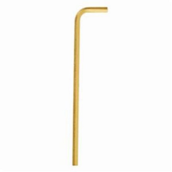 Hex Key, Measurement System: Metric, 3 mm Tip, Long Arm, 98 mm Arm Length, L-Handle Handle, Protanium® High Torque Steel Blade, Protanium® High Torque Steel, GoldGuard™/Real 14 Karat Gold