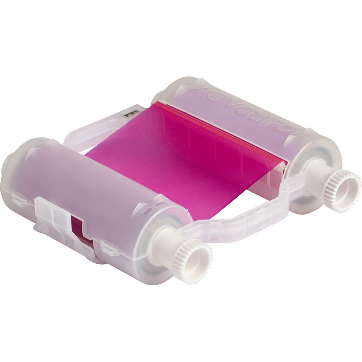 Printer Ribbon, 1-Color Heavy Duty, Series: B30 R10000, 200 Foot Length, 4.33 Inch Width, For Use With: BBP®30/33 Label Printer, BBP®31 Sign and Label Printer, BBP®35 Multi-Color Sign and Label Printer, BBP®37 Color and Cut Sign and Label Printer, Resin, Process Magenta