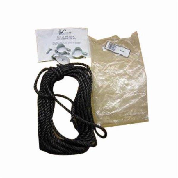 Rope and Pulley Kit, For Use With: AE1216HD, AE1220HD, AE1224HD, AE2236, AE2240, AE2816, AE2820, AE2824, AE2836, AE2840, AE3216, and AE3232 Ladder, Specifications: 3/8 in Size, 28 ft, Polybag