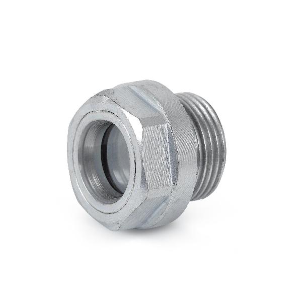 Sight Oil Level Gauge, Clear Window Open Back, For Use With: Maxum® Size TDT-TXT1-4, 1-4, TAII 0-3 Speed Reducer, 3/8-18 Thread