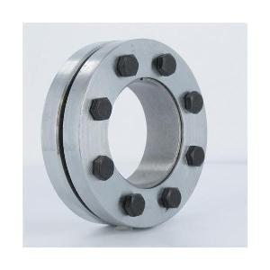 Keyless Shrink Disc, Standard Duty, Series: SD10, 1.375 to 1.612 in Bore, 3.54 in OD, 1.969 in Diameter Hub, 964 to 1565 ft-lb Transmissible Torque, M6x22 Screw, Steel, Polished Chrome
