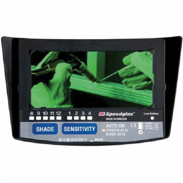 Auto Darkening Filter, Series: SL-Series, 1.68 Inch Window Height, 3.57 Inch Window Width, 8 to 12 Lens Shade