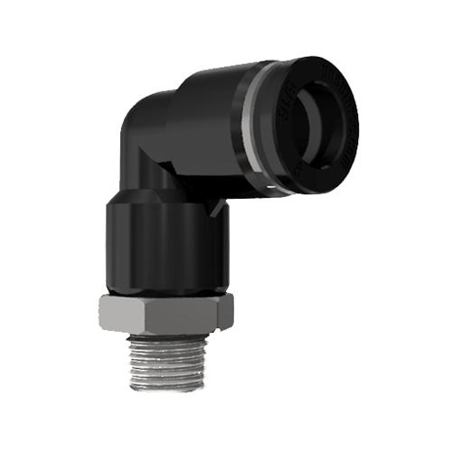 Plastic Swivel Elbow 5/16in Tube x
