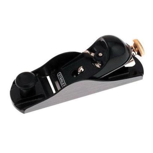 Block Plane, Adjustable, 1-5/8 in Blade Width, 3/32 in Blade Thickness, High Carbon Chrome Steel Blade, 21 °Cutting Angle, 7 in Overall Length, 2 in Overall Width