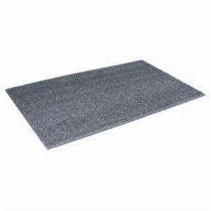 Entrance Mat, Heavy Traffic Scraper, Series: 110, 25 ft Length, 3 ft Width, 5/8 in Thickness, Frosty Gray, Polyethylene, Deep Pile Surface, Molded Edge, Resists: Oil, Grease, Mildew, Fade, Skid and Crushing, Outdoor Indoor/Outdoor