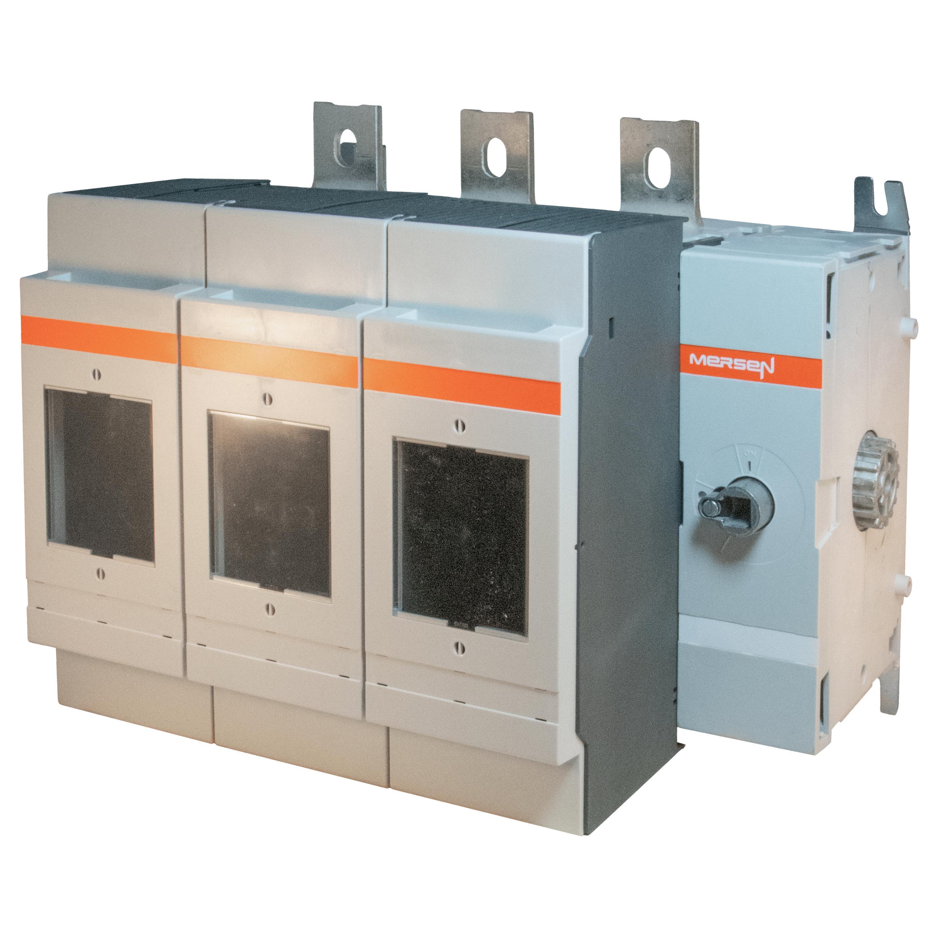 Disconnect Switch, 3+0 Position Class J Fusible, 600 VAC, 800 A, 250 HP, 500 HP, 50 Hz Frequency, 3 Pole, Handle Actuator, Base Mounting, Blade Terminal, -40 to 40 °C, BE