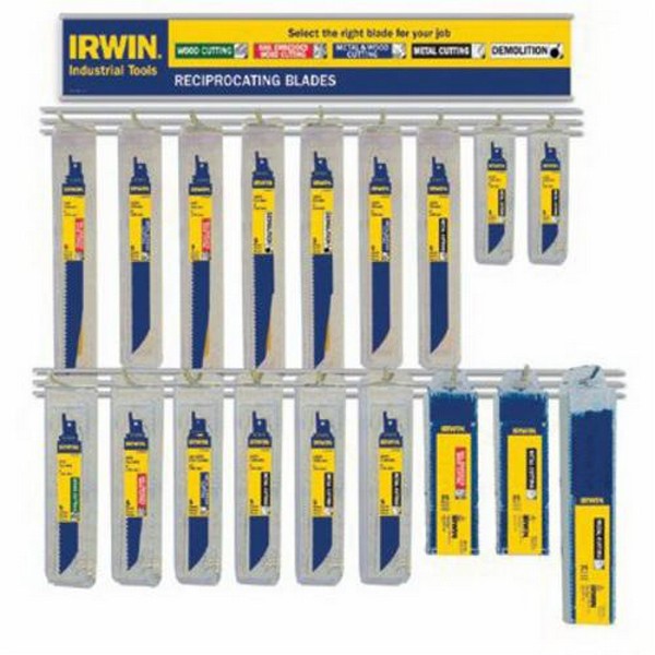 Reciprocating Merchandiser, 7 in Length, 23-1/2 in Width, 18 in Thickness, Bi-Metal Cutting Edge, Bi-Metal Body