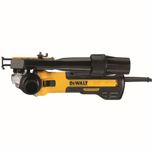 Angle Grinder, Brushless Electric Small, 5 in, 6 in Wheel Diameter, 5/8-11 Arbor/Shank, 9000 RPM Speed, 120 VAC, 13 A, Corded Cord, Slide Switch, 13 in L Dimensions