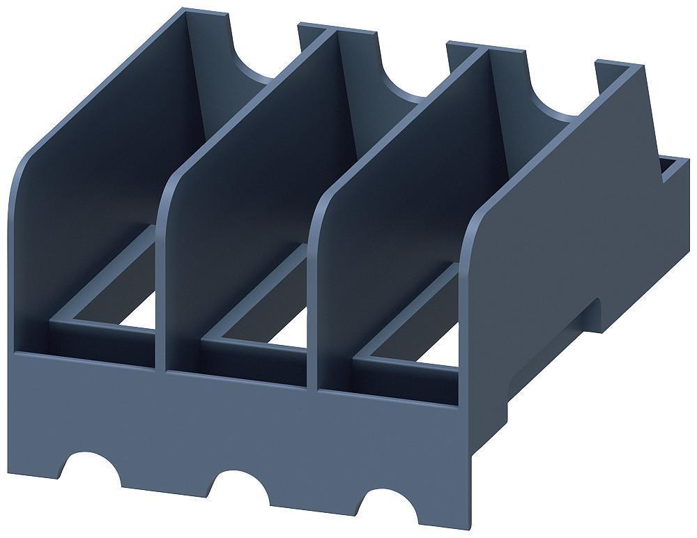 Phase Barrier, Type E, 29.4 mm Length, 44.8 mm Width, Specifications: 60.6 mm D, Clip-On Mounting, For Use With: 3RV2 Motor Starter Protector/Circuit Breaker