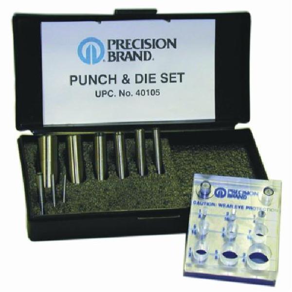 Punch and Die Set, Traditional®, 9 Piece, A2 Tool Steel