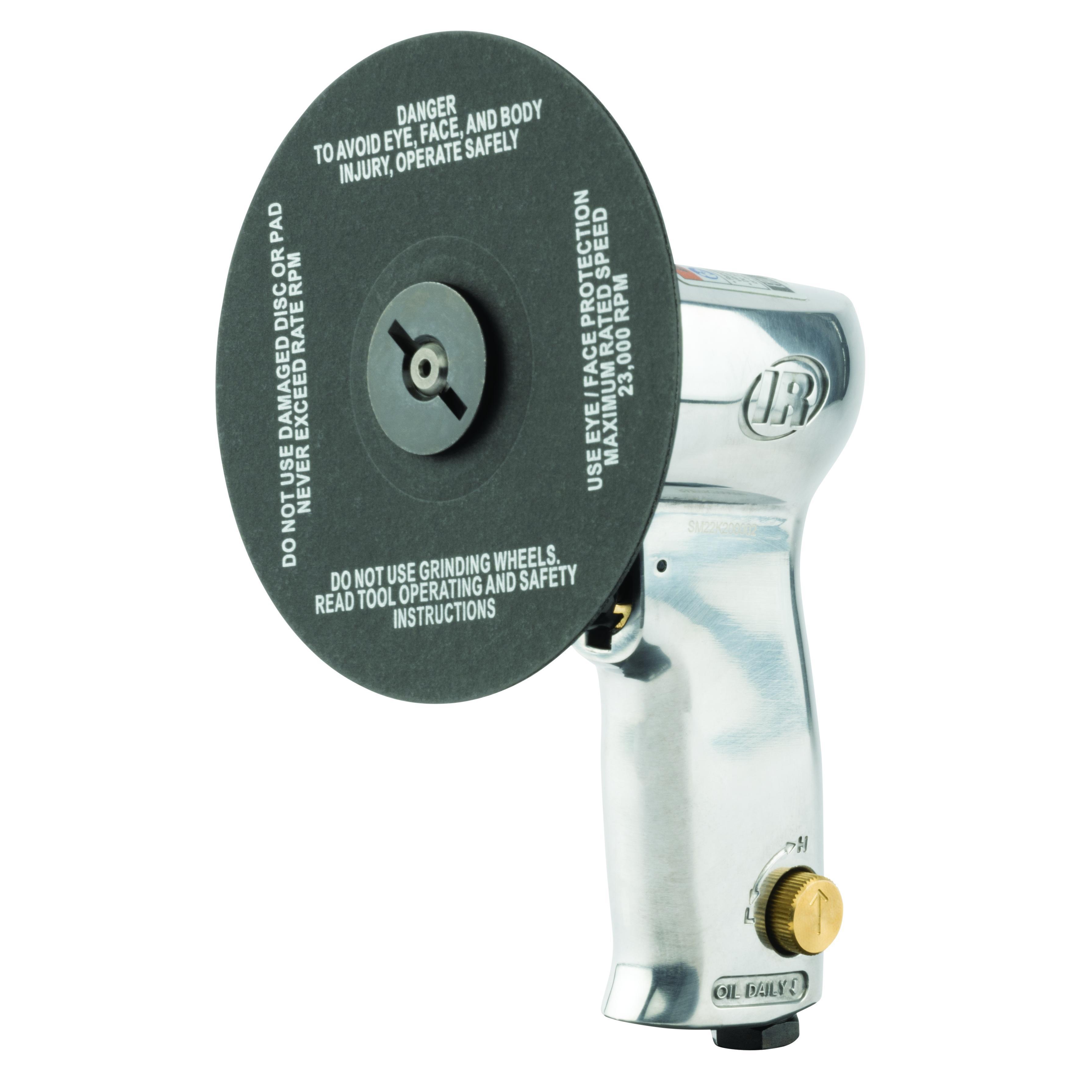 Air Sander, Tool/Kit: Bare Tool, 3, 5 in Pad, 14.8 cfm Air Flow, 1/4 in NPT Air Inlet, 3/8 in Minimum Hose, 94, 105 dBA Sound Level, 4.7 in L Dimensions