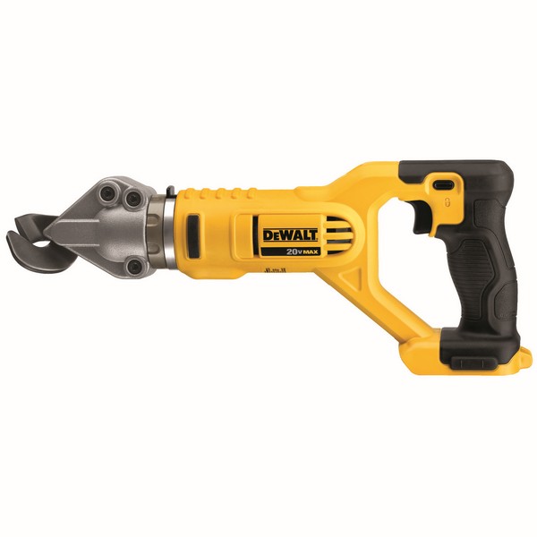Offset Shear, Cordless, Bare Tool/Kit: Tool, Cutting Capacity: 18 ga, 1 in Cutting Radius, 2450 spm, 360 deg Swivel, 7/32 in Waste Curl, 20 VDC, Lithium-Ion Battery, 4 Ah Battery, Battery Included: No, Plastic Housing, Pistol Grip Handle, Trigger Swi