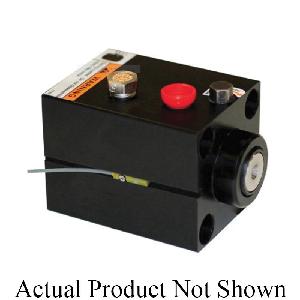 Static Rod Lock, Air Released/Spring Engaged Compact Cylinder Mount Enclosed, Series: RLSS Series, 1 in Shaft Diameter, 2-1/2 in Width, 4.38 in Length, For Use With: NFPA Pneumatic Cylinder, Aluminum, Natural Brushed