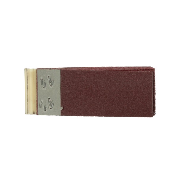 Abrasive Segment, RX Unslashed, Series: 261E, 24 Inch Belt Length, 5 Inch Belt Width, 50 Grit, Aluminum Oxide Abrasive, Rayon Cloth Backing, Closed Coat, TE-Weight Backing Weight, Dry Wet/Dry Operation