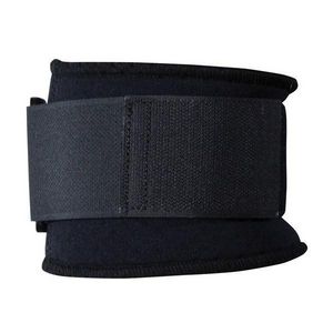 Elbow Support Wrap, Ambidextrous, Series: 290-9000, L Size, Fits: 11 to 12 in, Terry Lined Neoprene/Nylon, Black, Hook and Loop Closure
