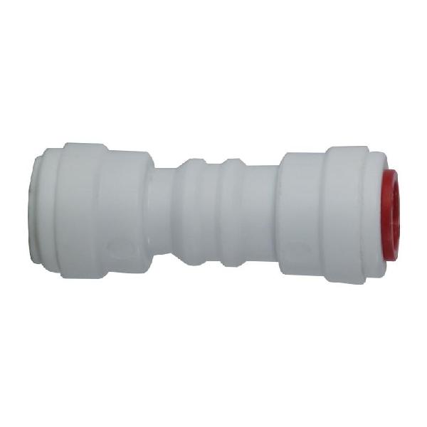 Check Valve, Shut-Off, 3/8 Inch Nominal, Push-In, 0 to 150 psi, 33 to 150 °F, Media: Water, Food Grade Polypropylene Body, Food Grade Polypropylene/Stainless Steel Trim, EPDM O-Ring