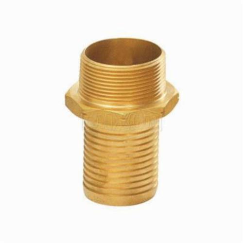 Internally Expanded Permanent Coupling, Series: 520-H, 2 Inch Nominal, MNPT, Forged Brass, Domestic
