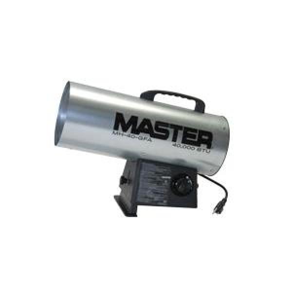 Gas Forced Air Torpedo Heater, 40000 Btu/hr., 120 VAC, 0.6 A, 60 Hz, 1/10 hp, 300 cfm, Liquid Propane, Steel, Gray, 18.9 in L x 7.5 in W x 13 in H, Import