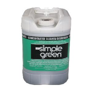 All Purpose Industrial Cleaner and Degreaser, 5 gal Pail, Liquid, Green, Added Sassafras