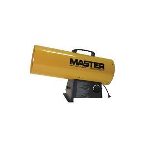Gas Forced Air Torpedo Heater, 150000 Btu/hr, 120 VAC, 0.8 A, 60 Hz, 1/9 HP, 400 cfm, Liquid Propane, Steel, Yellow, 26 in L x 9 in W x 15 in H, Import