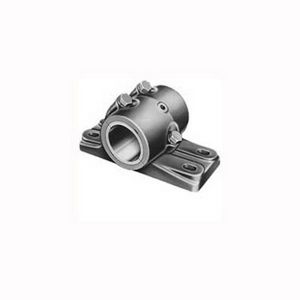 Pillow Block Journal Bearing, 2-15/16 Inch Bore, 8-7/16 to 9-1/16 Inch Bolt Center-to-Center Length, 3-1/4 Inch Base to Bore Centerline, 11 Inch Overall Length, 6 Inch Overall Width, 6-3/8 Inch Overall Height, Round Bore, 4-1/2 Inch Base Width, Unsealed Seal, Expansion, 2440 lb Load, 300 °F, 300 RPM Maximum, Cast Iron