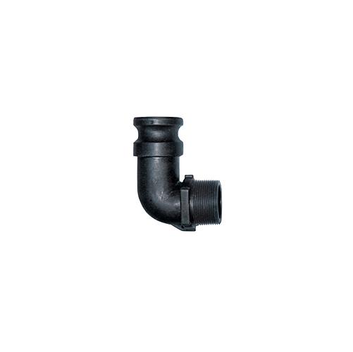 Coupling, Quick Acting, Fitting/Connector: Coupling, 2 in Nominal, Male Adapter x Male NPT End Style, 100 psi Pressure, Polypropylene, Import