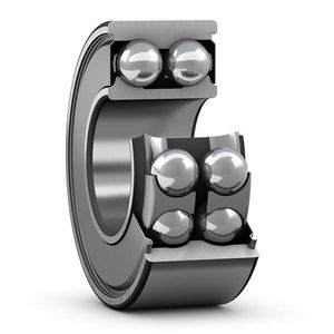 Angular Contact Bearing, Straight, Series: 5200-M, 80 mm Bore, 140 mm OD, 2 Rows, 1.75 in Width, 30 °Contact Angle, Open Closure, 28800 lbf Dynamic/36000 lbf Static Load, Chrome Steel Bearing, Nitrile Rubber Seal, 3800 rpm Maximum, -22 to 250 °F, Uncoated