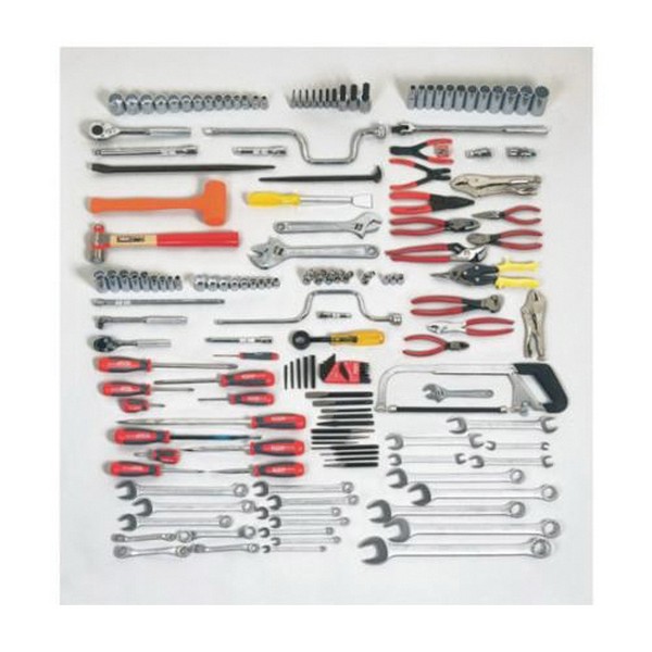 Intermediate Maintenance Tool Set, 3/8 in, 1/2 in Drive, 165 Piece, For Use With: 1/8 to 1-1/4 in Fastener