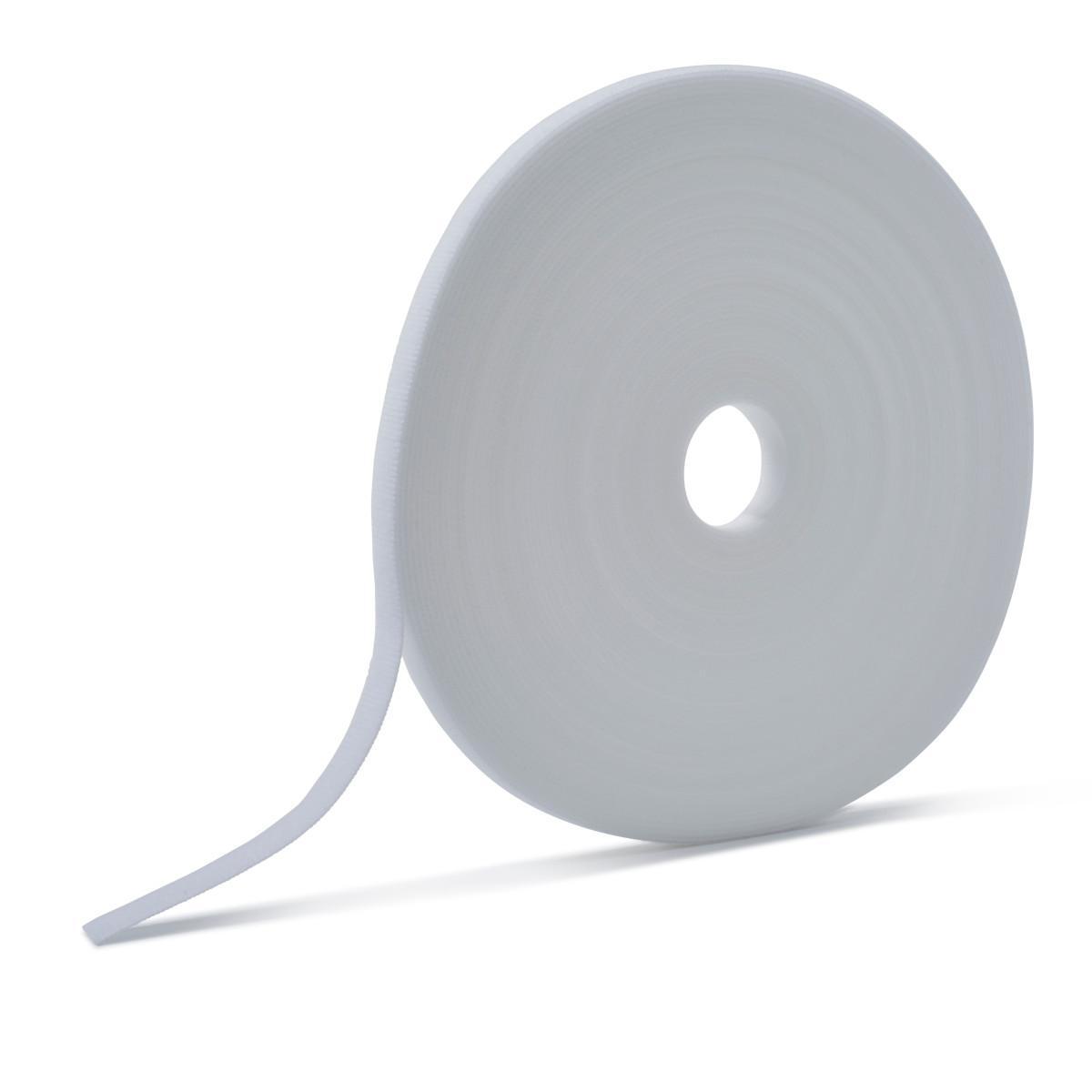 Strap Roll, One Warp, 25 yd Length, 0.5 in Width, 0.052 in Thickness, Polypropylene, White