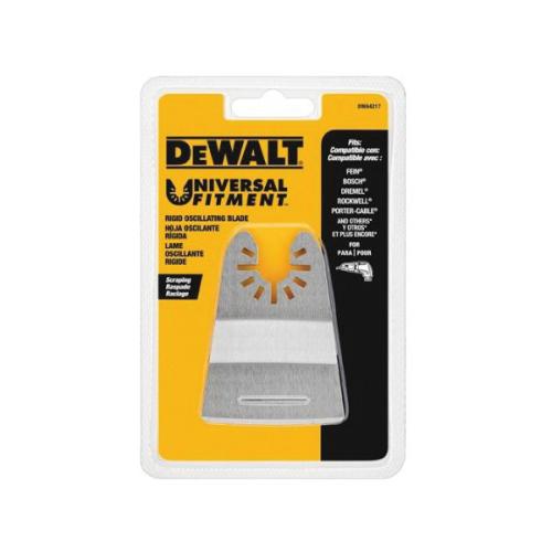 Scraper Blade, Rigid, For Use With: All Oscillating Tool, Specifications: 2-1/16 in OAL, 2-3/4 in, Steel, Silver