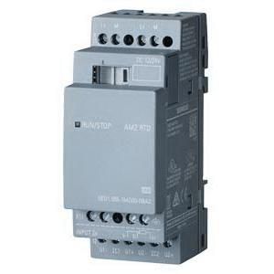 Expansion Module, LOGO, 12/24 VDC, 2 Input, Screw Terminal, 0 to 55 °C, 90 mm H x 35.5 mm W x 58 mm D