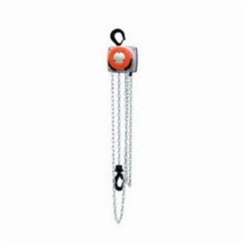 Hand Chain Hoist, Double Reeved, Series: Hurricane 360, 5 ton, 10 ft Lifting Height, 25-3/16 in Minimum Between Hooks, 76 lb Pull to Lift, Weston Brake