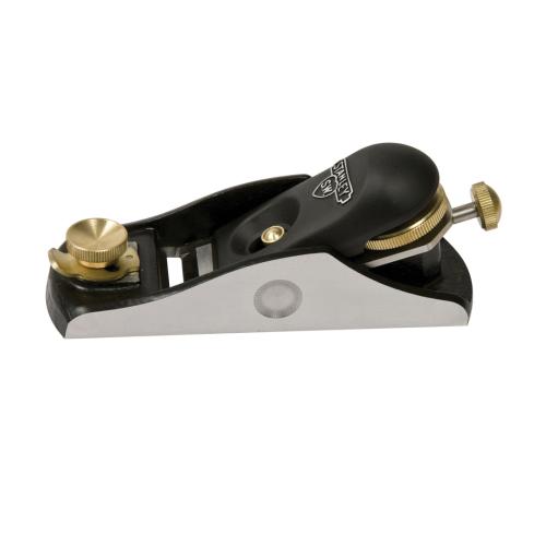 Block Plane, Series: Sweetheart™, 1-5/8 in Blade Width, 1/8 in Blade Thickness, Steel Blade, Steel Iron Body, Plastic Handle, 6-7/16 in Overall Length, 2-1/8 in Overall Width