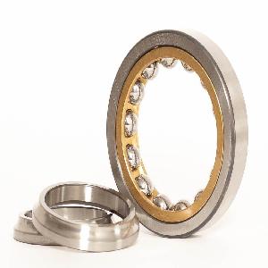 Ball Bearing, Angular Contact, 25 mm Bore, 52 mm Outside Diameter, 1 Rows, 15 mm Width, Open Closure