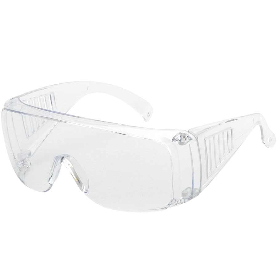 Protective Eye Wear, Safety, Series: 1750, 2-1/4 in H x 5-3/4 in W x 6-1/4 in L Size, Clear Lens, Polycarbonate Lens, Yes UV Protection, Specifications Met: ANSI Z87.1-2020