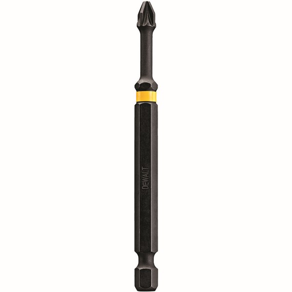 Insert Bit, #2 Point, POZIDRIV® Point, 37316 in Overall Length, Hex Shank, 43104 in Shank, S2 Modified Steel
