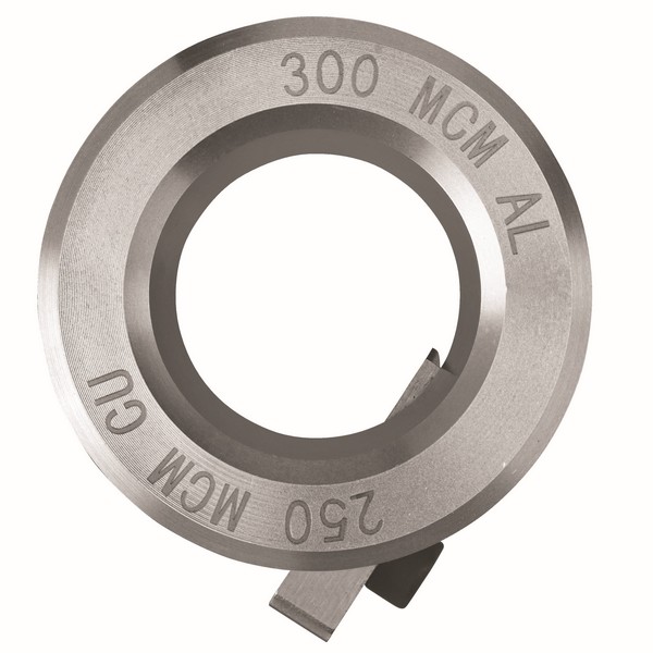 Cable Stripper Bushing, Quick-Release, For Use With: DCE151 Cordless Cable Stripper, Specifications: 300 kcmil Aluminum, 250 kcmil XHHW Copper Cable, 0.712 in ID 70 mil THK Jacket