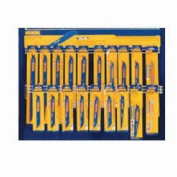 Reciprocating Saw Blade Merchandiser, 38 Piece, Merchandiser Tool Storage Type, Yes Tool Storage Included, Bi-Metal