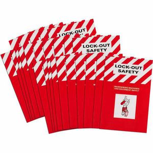 Lockout Booklet, Language: English, Subject: Lockout Tagout, 16 Pages, Booklet Book Format