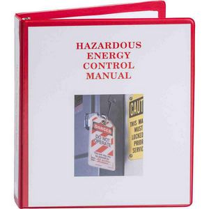 Lockout Energy Control Manual, Volume I, Language: English, Subject: Lockout Tagout, 85 Pages, Book Format