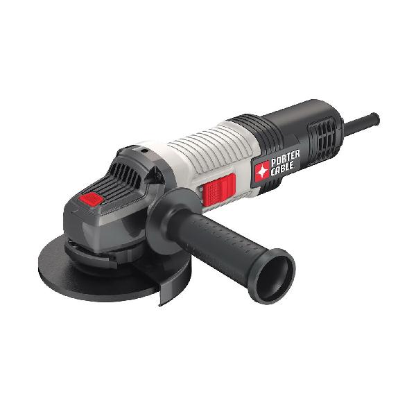 Angle Grinder, Bare Tool, 4-1/2 in Wheel Diameter, 12000 RPM Speed, 6 A, Side Handle, 6 ft Cord, Slide Switch, 11.02 in L Dimensions