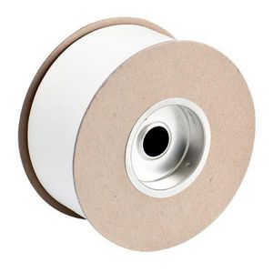 Aisle Marking Dot, Non-Reflective, 3 in Length, 3 in Width, 0.004 in Thickness, B-7569 Vinyl, White