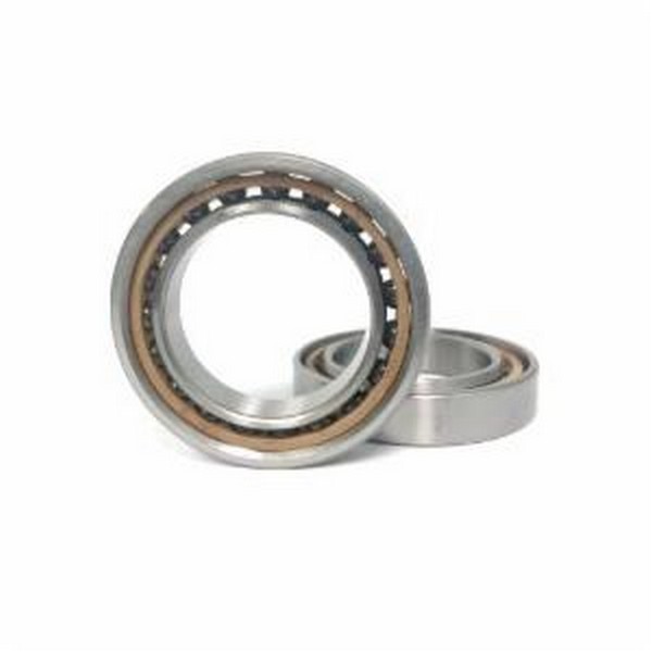 Angular Contact Spindle Ball Bearing, Super Precision, 13/16 in Bore Dia, 2 in Outside Dia, 1 in Width, Phenolic Resin Cage
