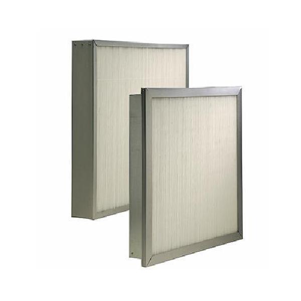 Air Filter, High Efficiency, Series: MicroMax, 16 in Width, 4 in Depth, 24 in Height, 14 MERV, 90 to 95 % Efficiency, Fiber Glass Media