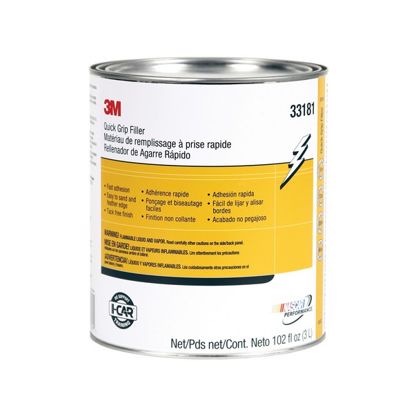 Quick Grip Filler, 1 gal Container, Can Container, Paste Form